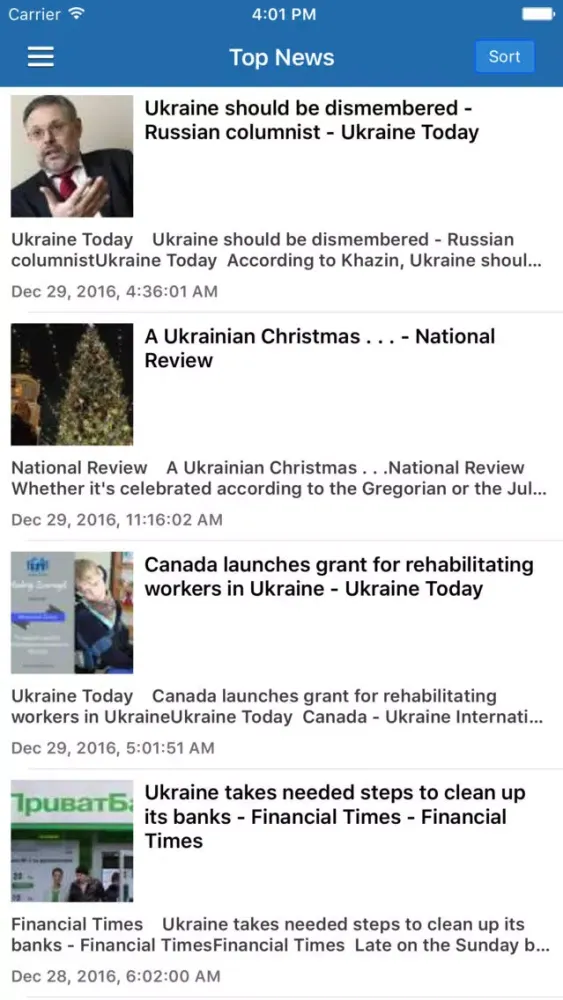 Ukraine News Today in English Pro 스크린샷