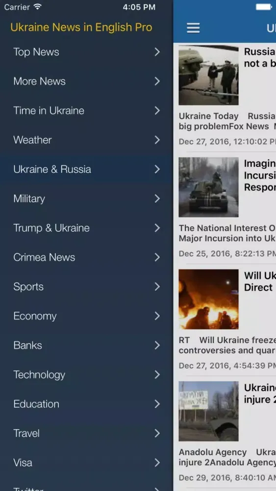 Ukraine News Today in English Pro 스크린샷