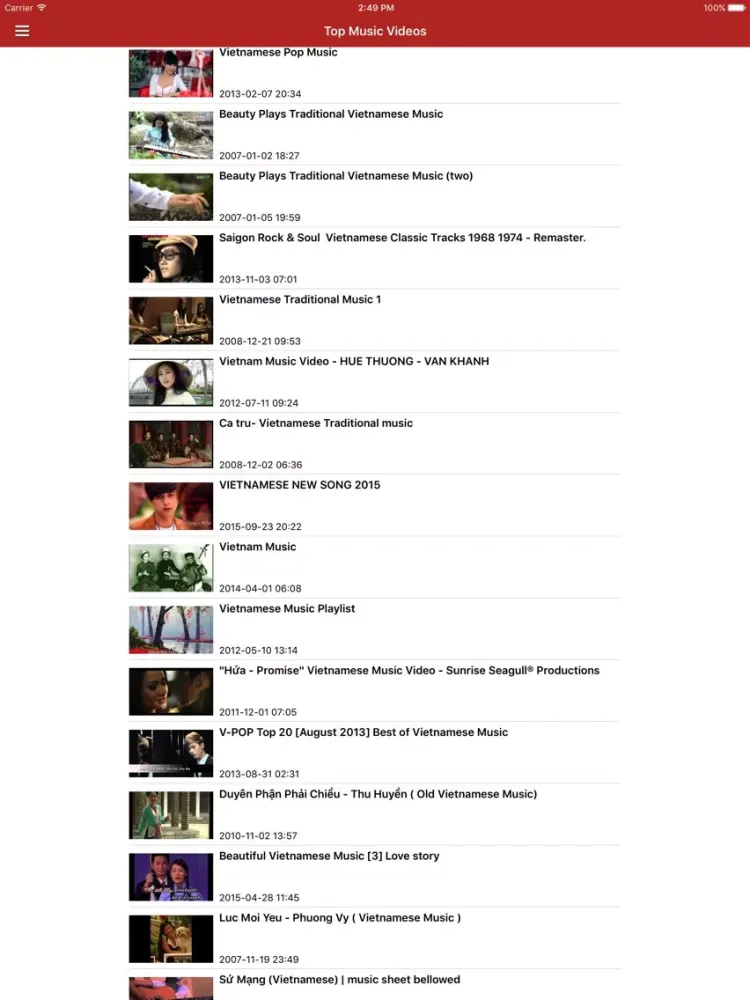 Ảnh chụp màn hình của Vietnam News Today & Vietnamese Radio Pro Edition iPad 