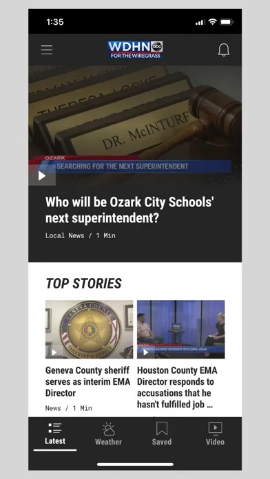 WDHN News Screenshots