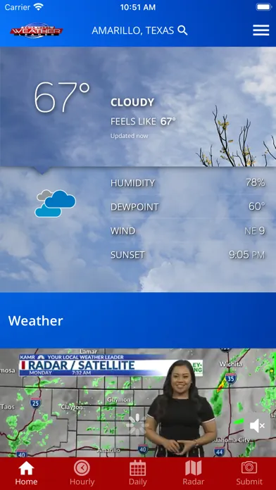 KAMR LOCAL4 WEATHER スクリーンショット