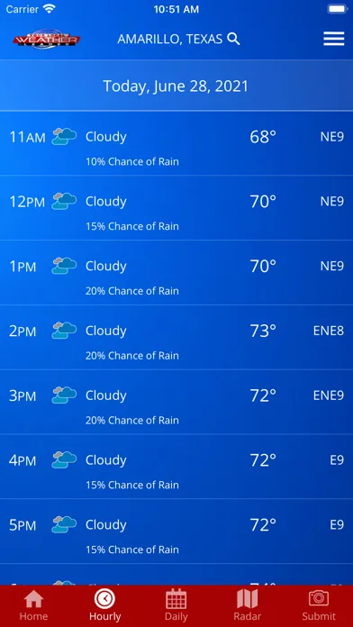 KAMR LOCAL4 WEATHER スクリーンショット