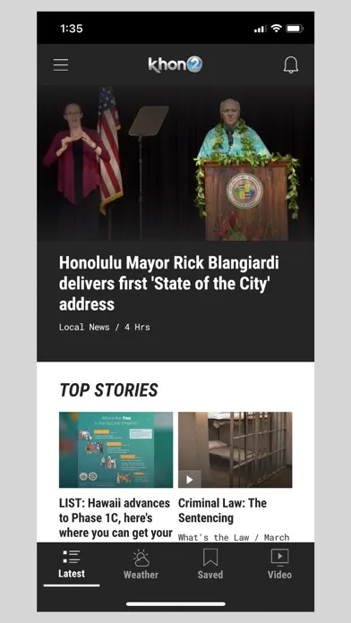 Screenshot di KHON2 News - Honolulu HI News