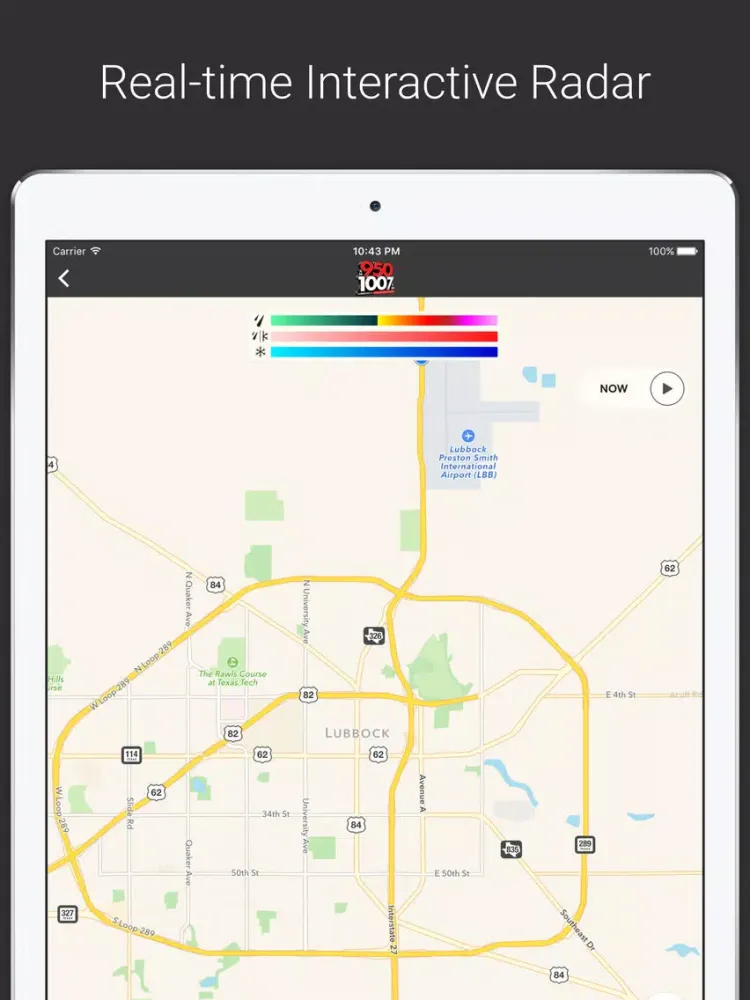 Capturas de pantalla de 100.7 The Score Lubbock iPad 