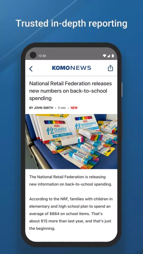 Скриншоты KOMO News Mobile