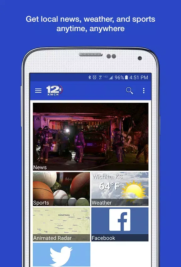 Capturas de pantalla de KWCH 12 News
