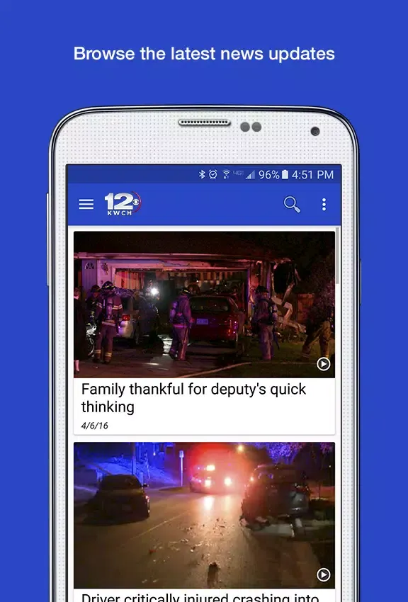 Capturas de pantalla de KWCH 12 News