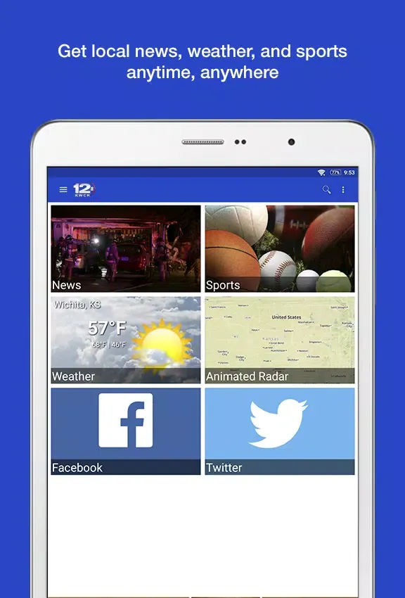 Capturas de pantalla de KWCH 12 News