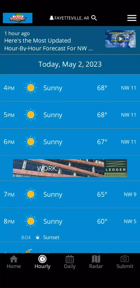 Your Weather应用截图