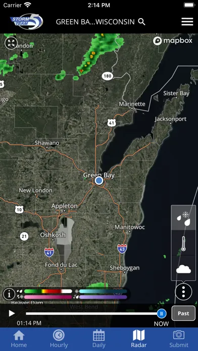 WFRV Storm Team 5 Weather Ekran Görüntüleri