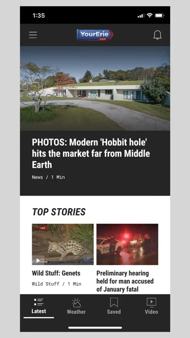 YourErie 2Go - WJET WFXP News Screenshots