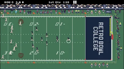 Ảnh chụp màn hình của Retro Bowl College