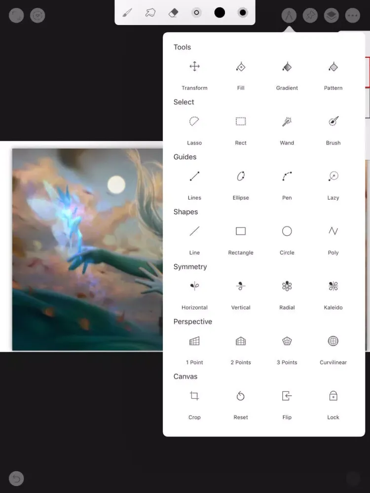 Captures d'écran de Design Studio for Layers, Filters and PSD Graphics iPad 