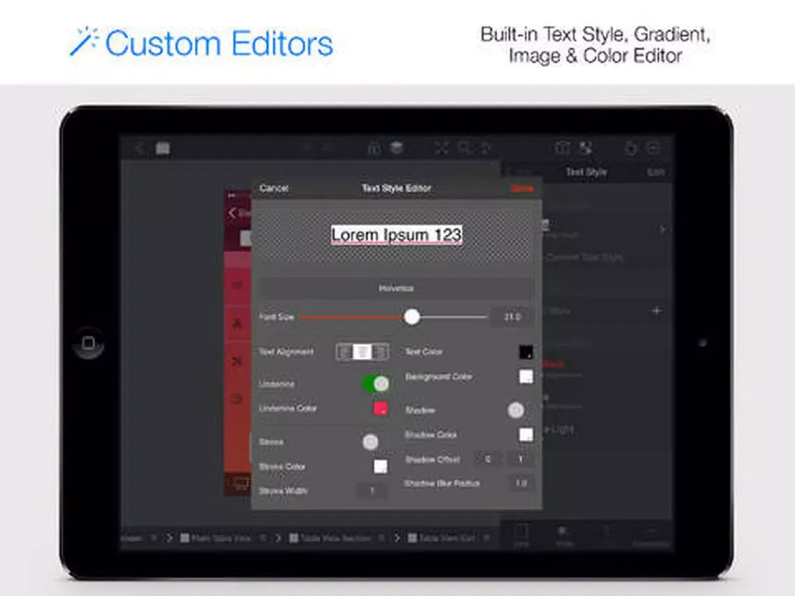 Mockup Studio : Graphic Design ToolKit iPad 应用截图