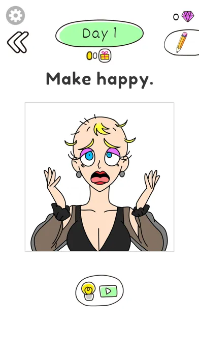 Draw Happy Beauty:Drawing Game স্ক্রিনশট