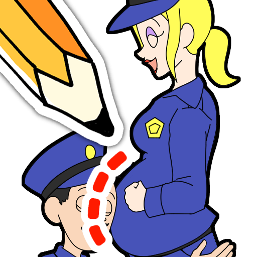 Draw Happy Police