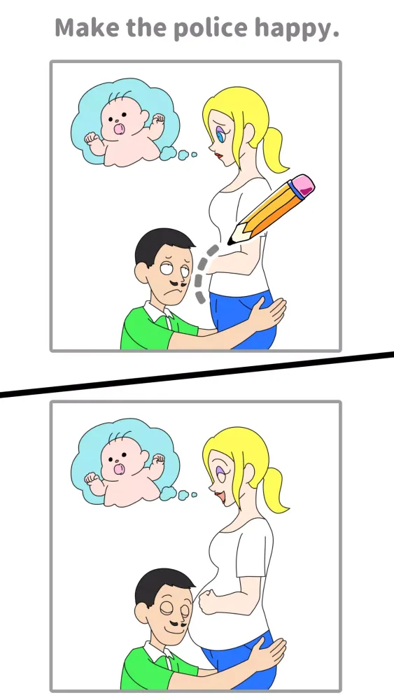 Draw Happy Police应用截图