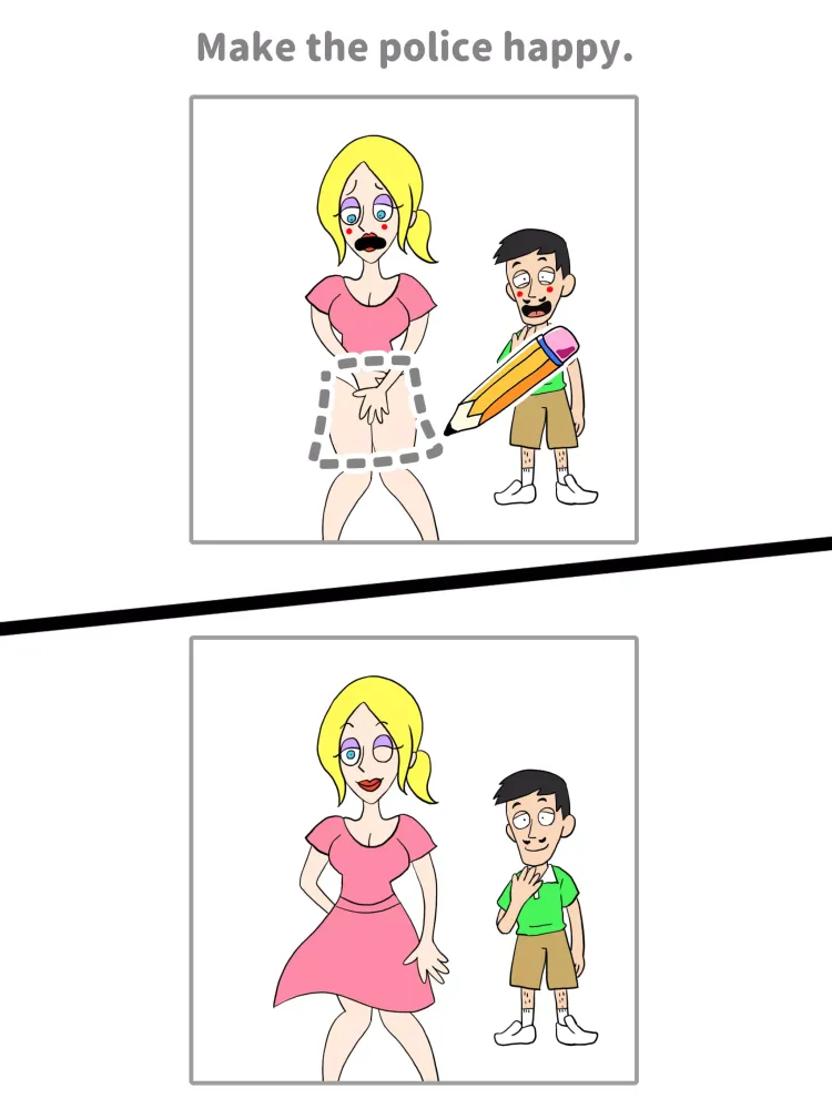 Draw Happy Police应用截图