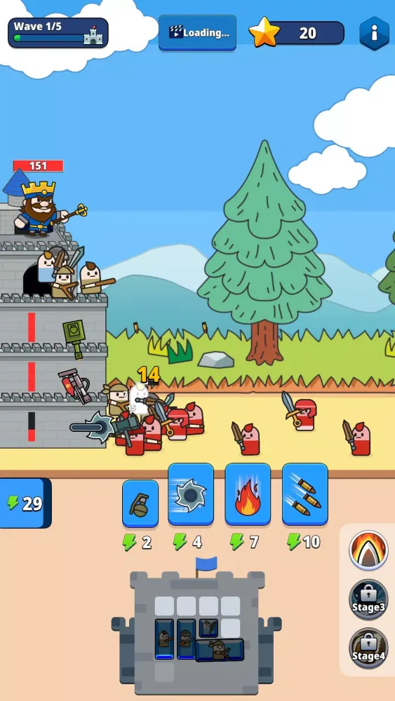 Captures d'écran de Tower Warriors