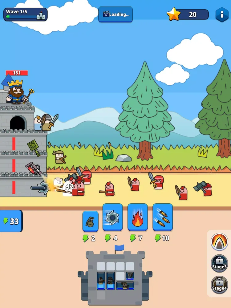 Captures d'écran de Tower Warriors