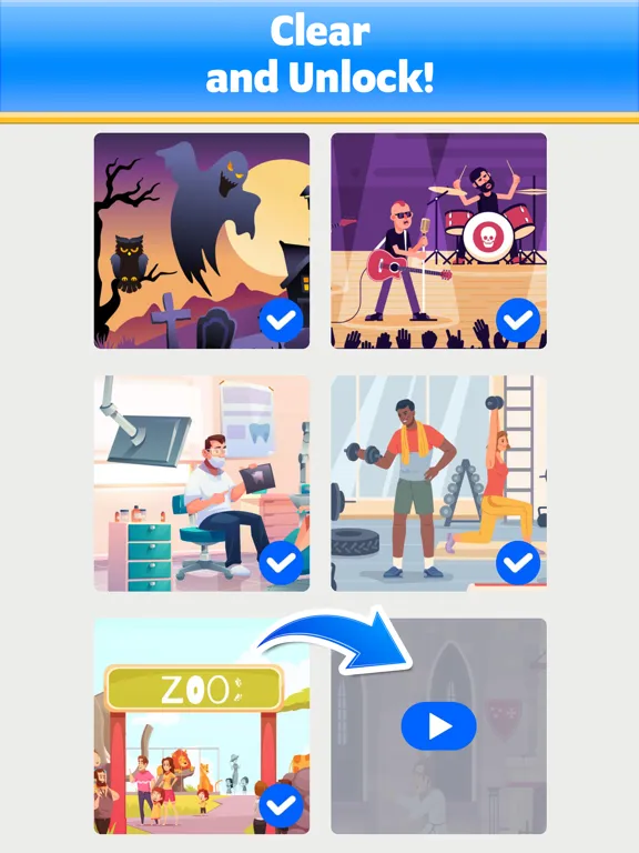 Ảnh chụp màn hình của Happy Differences iPad 