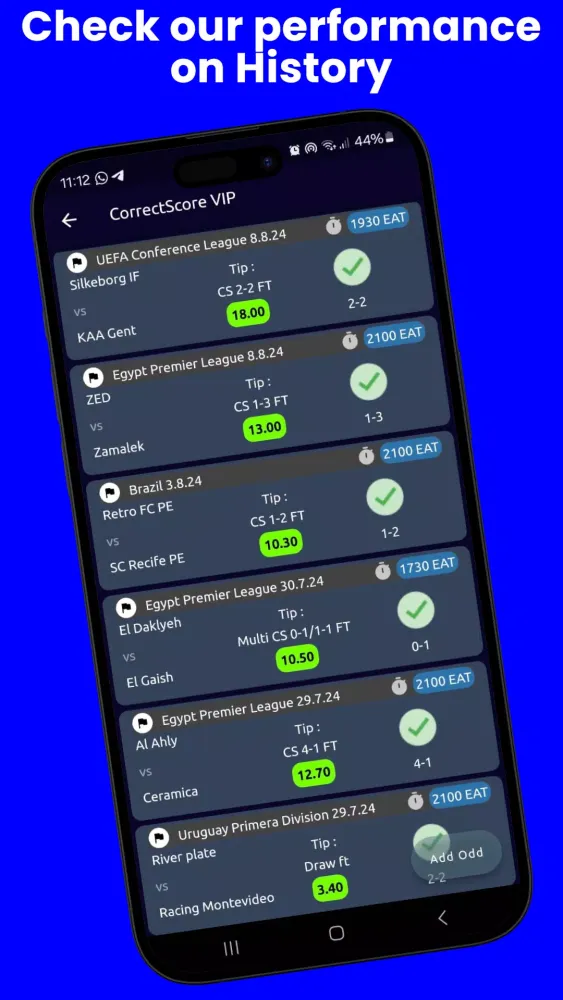 Capturas de pantalla de Football Sure Tips