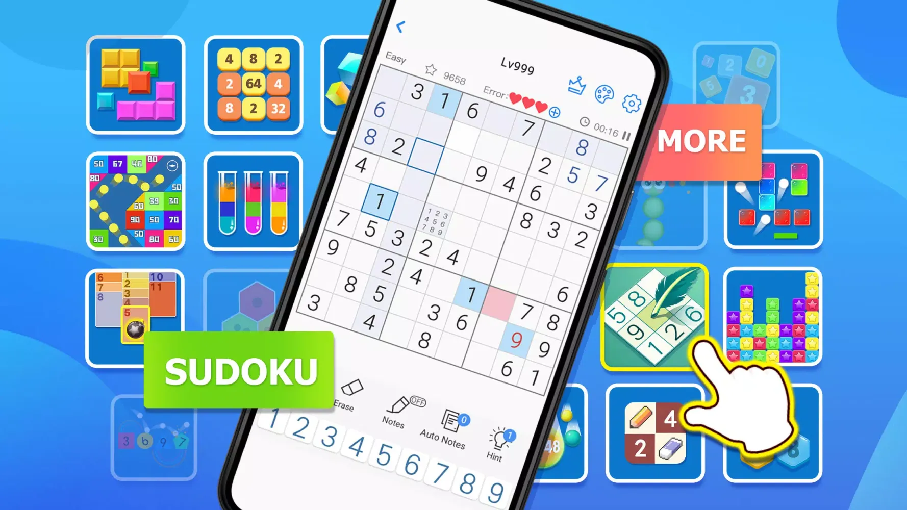 ภาพหน้าจอของ Sudoku Joy