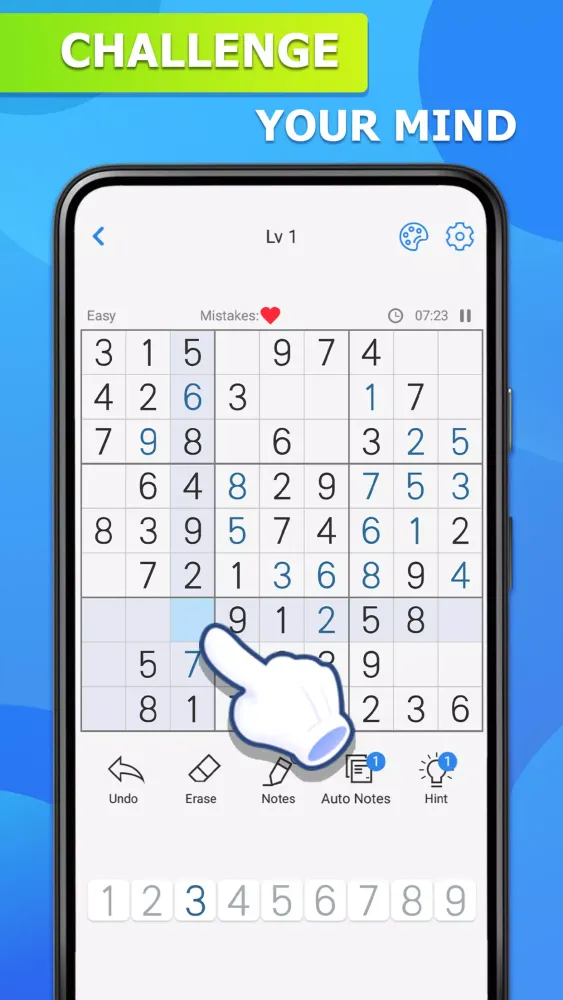 ภาพหน้าจอของ Sudoku Joy