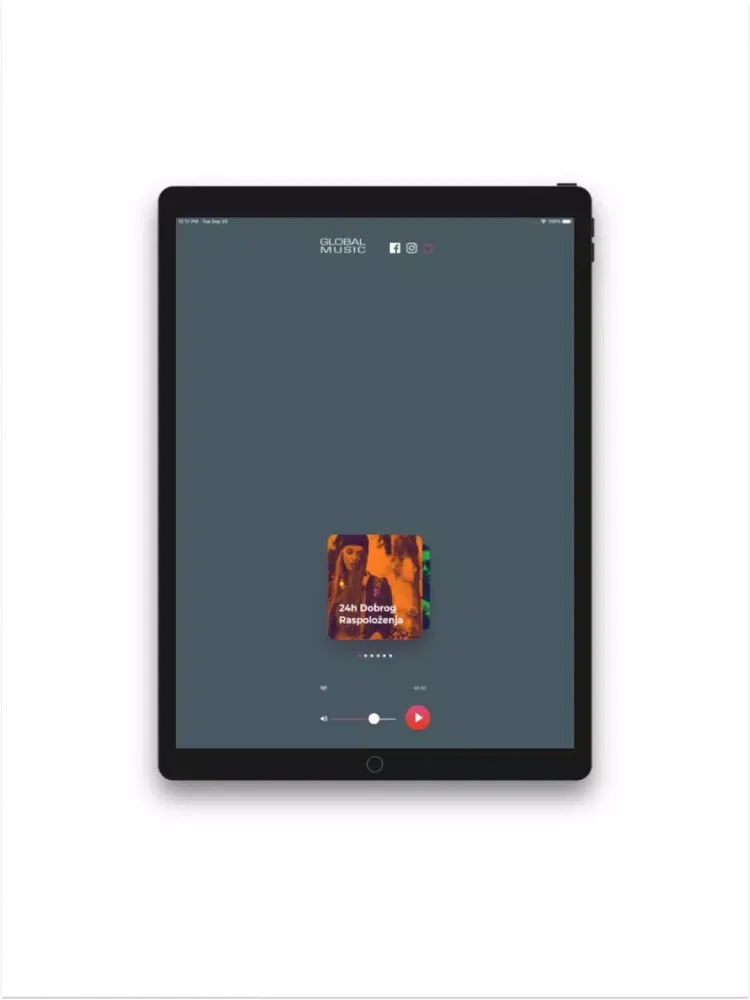 Скриншоты Global Music iPad 