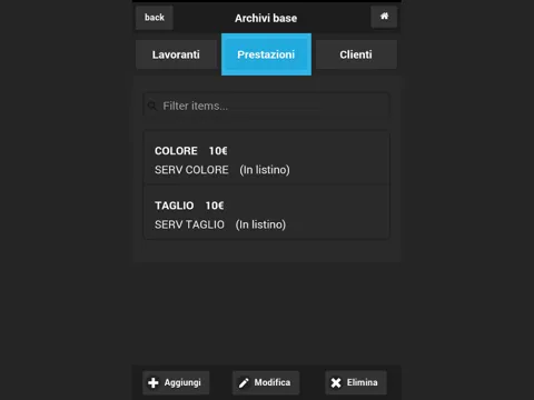 Ảnh chụp màn hình của Goflash App iPad 