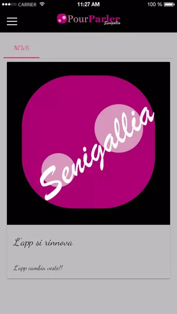 Tangkapan layar Pour Parler Senigallia