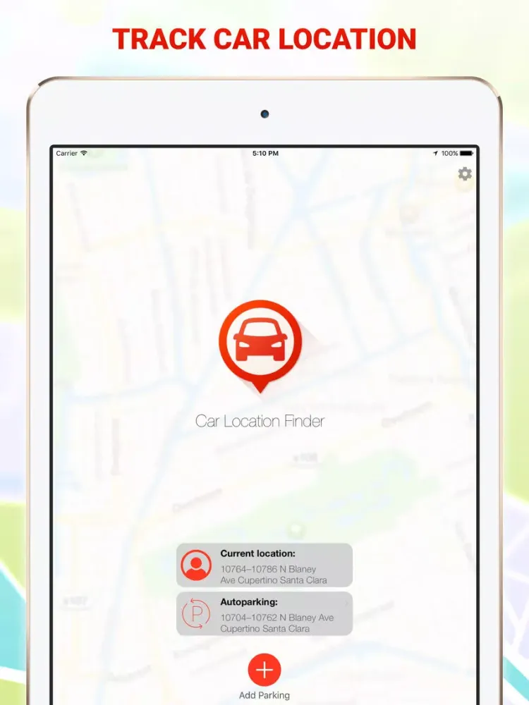 Car Location Finder: Parking iPad  スクリーンショット