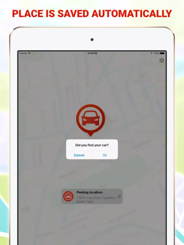 Car Location Finder: Parking iPad  スクリーンショット