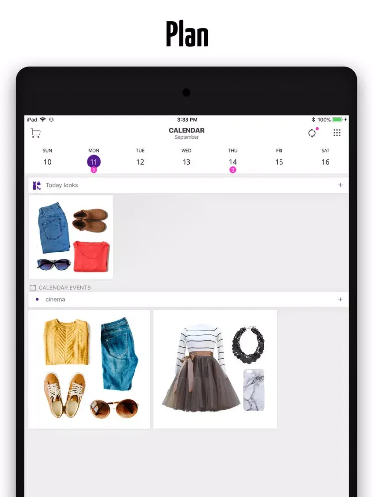 Zrzuty ekranu My Wardrobe - Clothes Tracker iPad 
