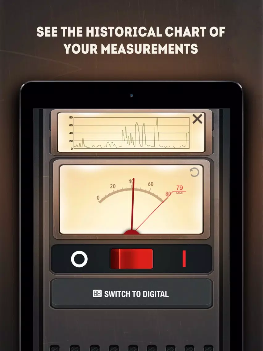 Noise Level Meter - dB Measure iPad 应用截图