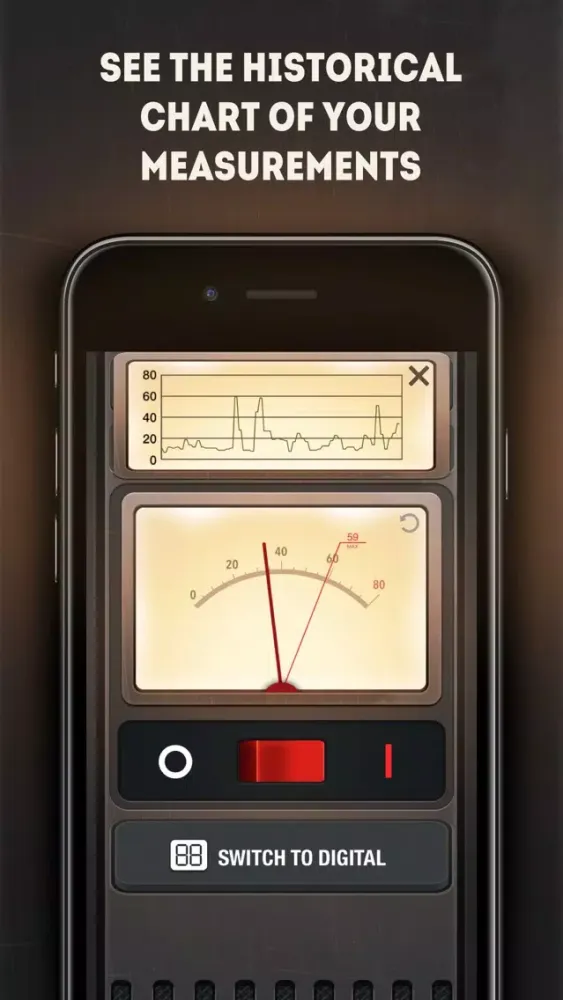 Tangkapan layar Noise Level Meter - dB Measure