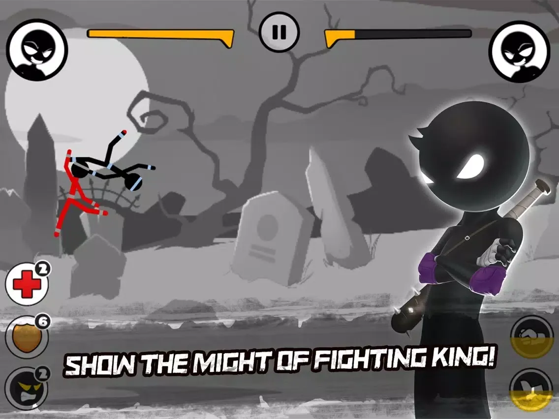 Captures d'écran de Sticked Man Fighting iPad 