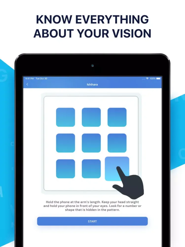 Screenshot di Test Your Eyes: Eyesight iPad 