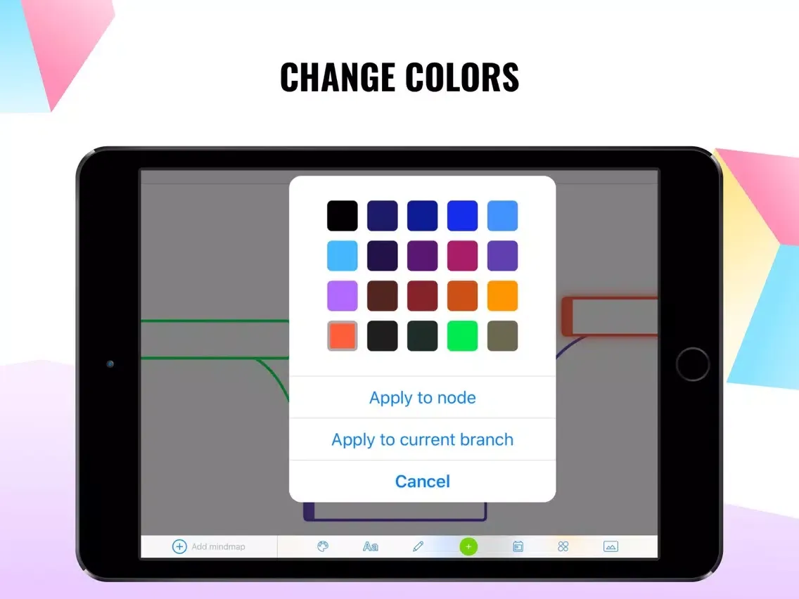 Idea Mapping — Mind Notes iPad  Screenshots