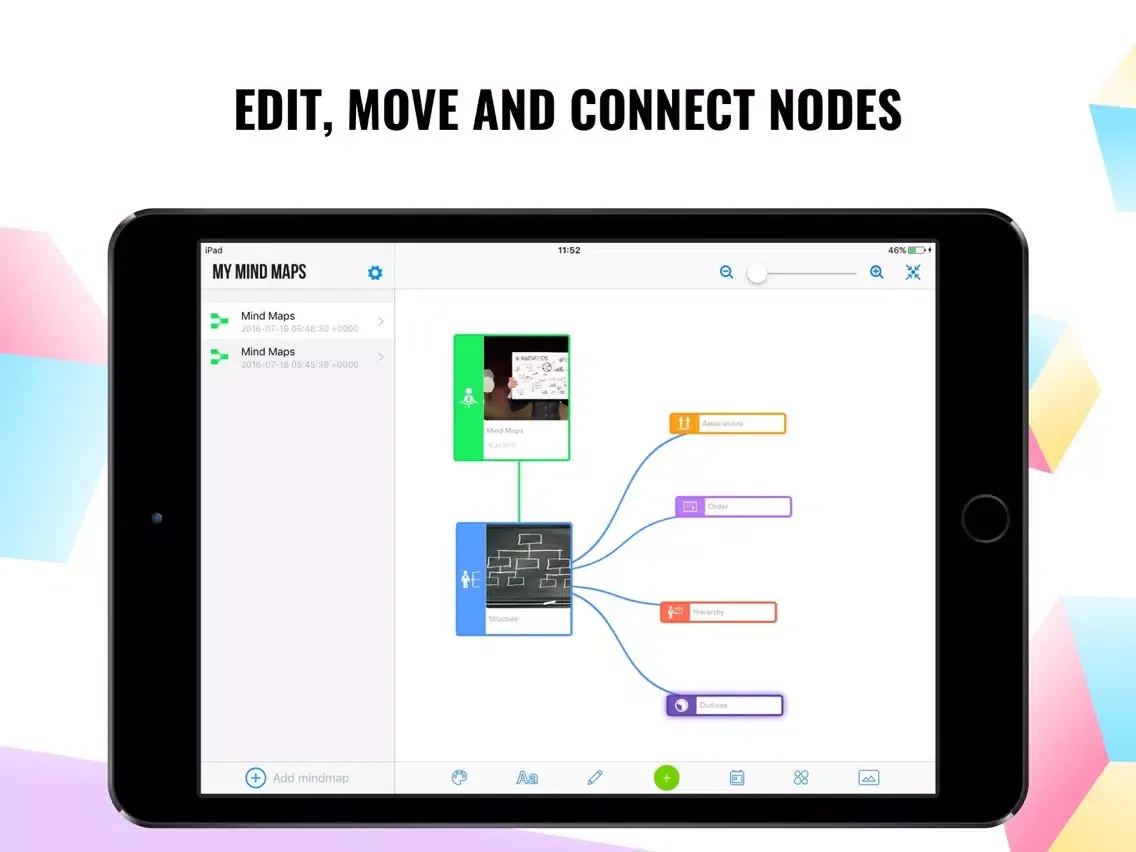 Idea Mapping — Mind Notes iPad  Screenshots