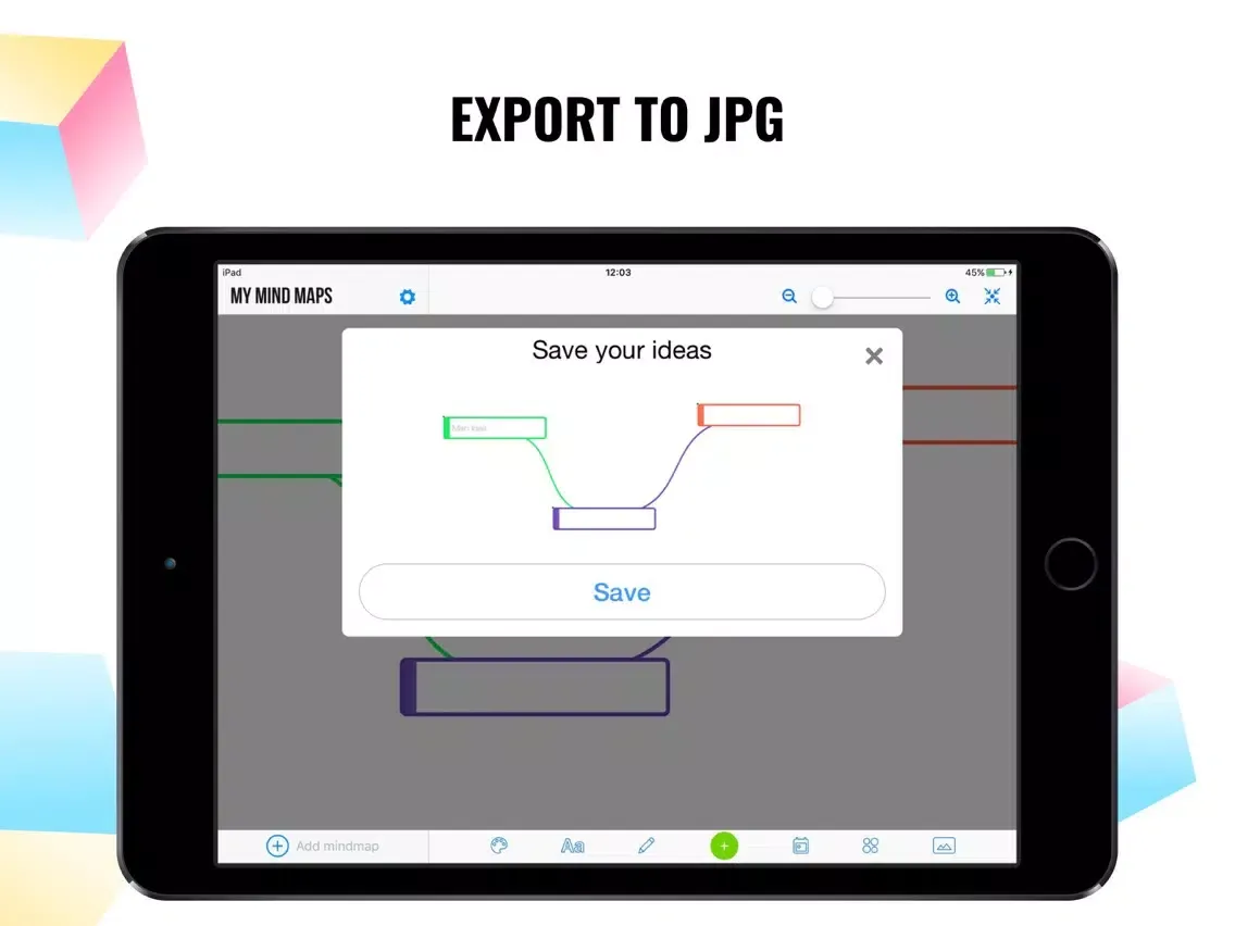 Idea Mapping — Mind Notes iPad  Screenshots