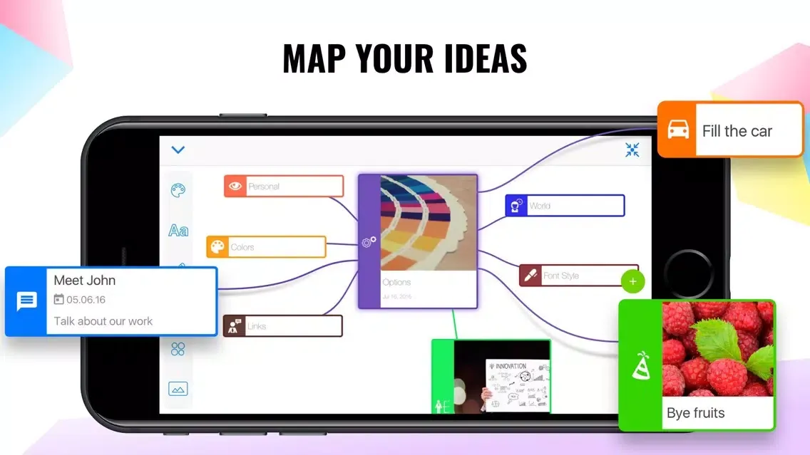 Idea Mapping — Mind Notes Screenshots