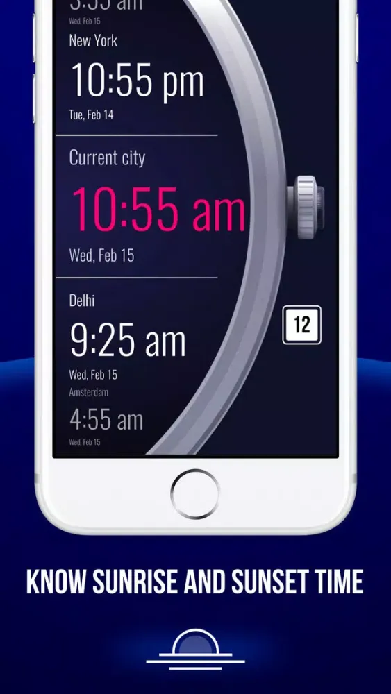 World Clock - Time Zones スクリーンショット