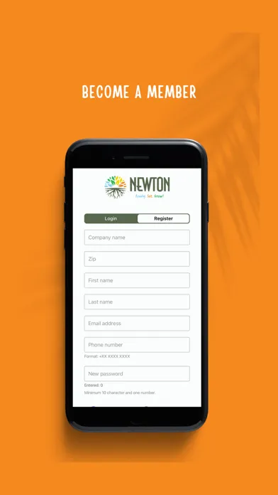 Ảnh chụp màn hình của Newton Nurseries