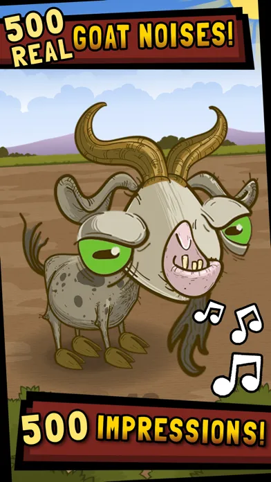 Zrzuty ekranu Man Or Goat - a funny game about goat noises