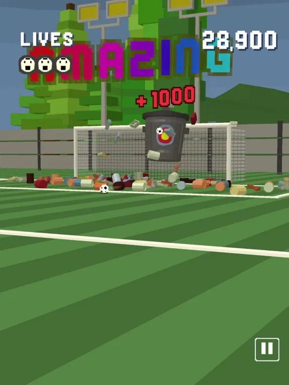 Tangkapan layar Boot That Ball iPad 