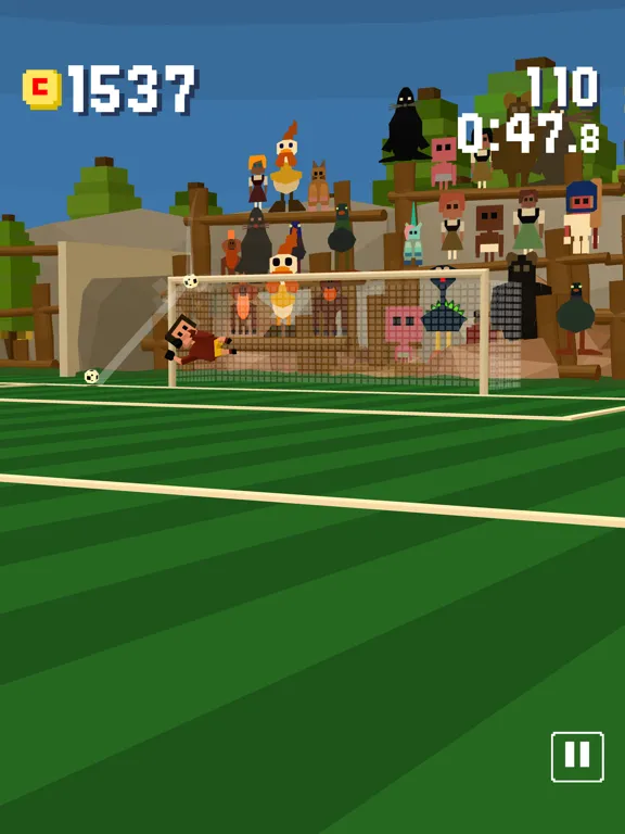Tangkapan layar Boot That Ball iPad 