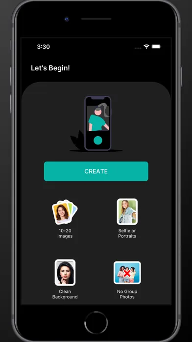 Capturas de tela do VOGE : AI Avatar Generator