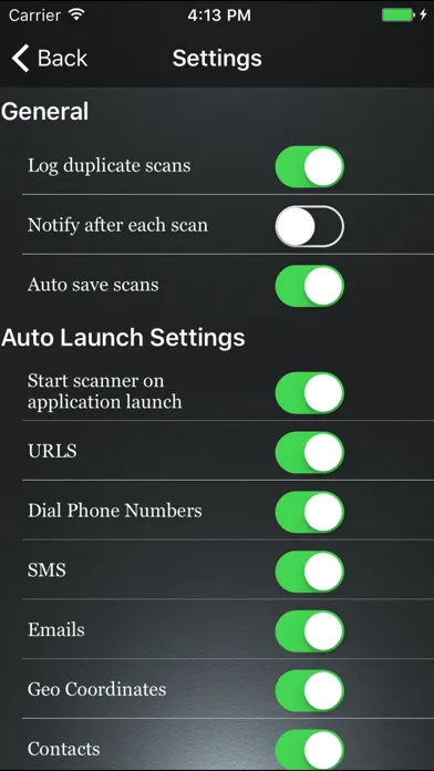 QRCReader Screenshots