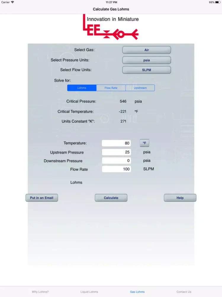 Tangkapan skrin Lee Lohm Calculator iPad 